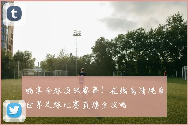 畅享全球顶级赛事！在线高清观看世界足球比赛直播全攻略